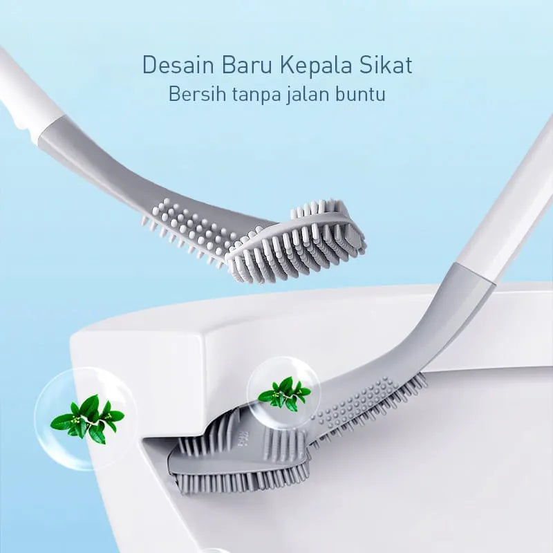 Silicone Toilet Cleaning Brush