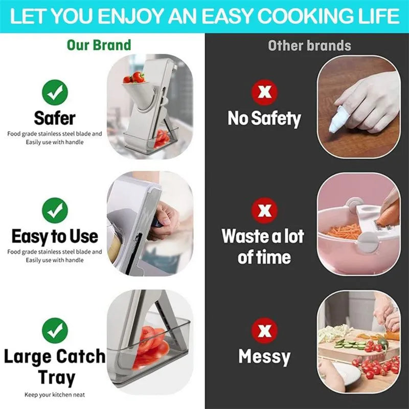 Multifunctional Vegetable Cutter Adjustable