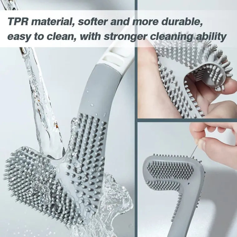 Silicone Toilet Cleaning Brush