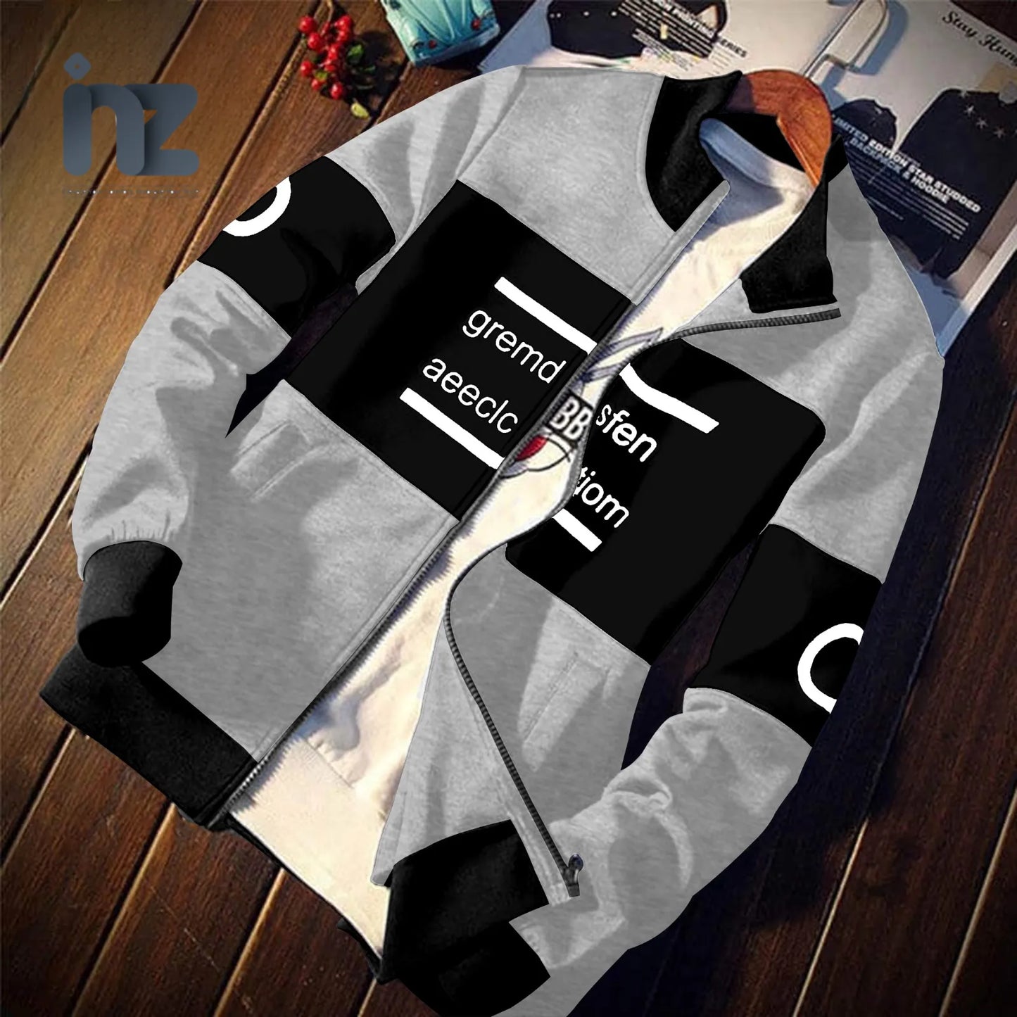 Fashion by INZ Premium Quality Panel Style Zipper Upper For Men & Boys