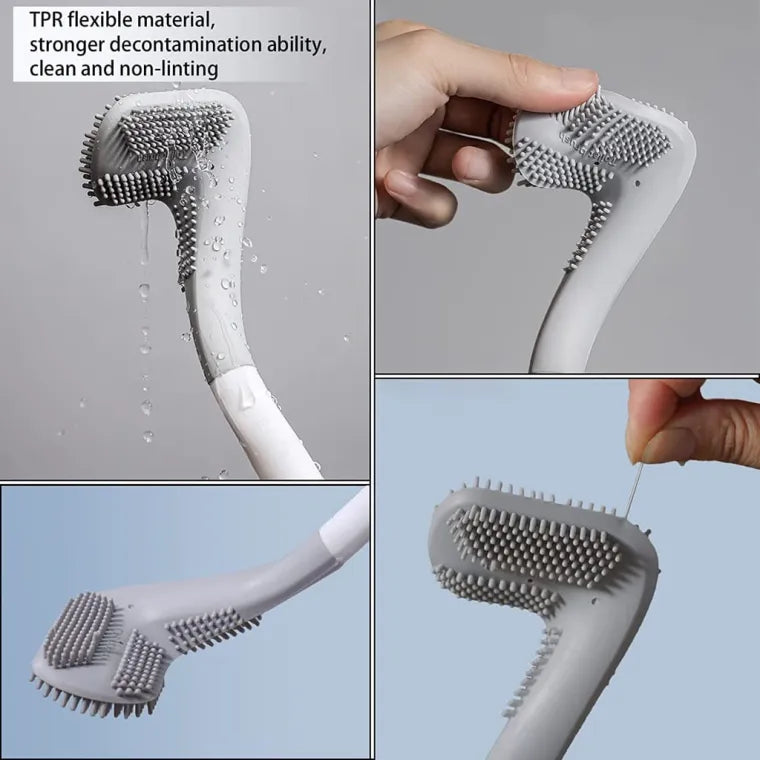 Silicone Toilet Cleaning Brush